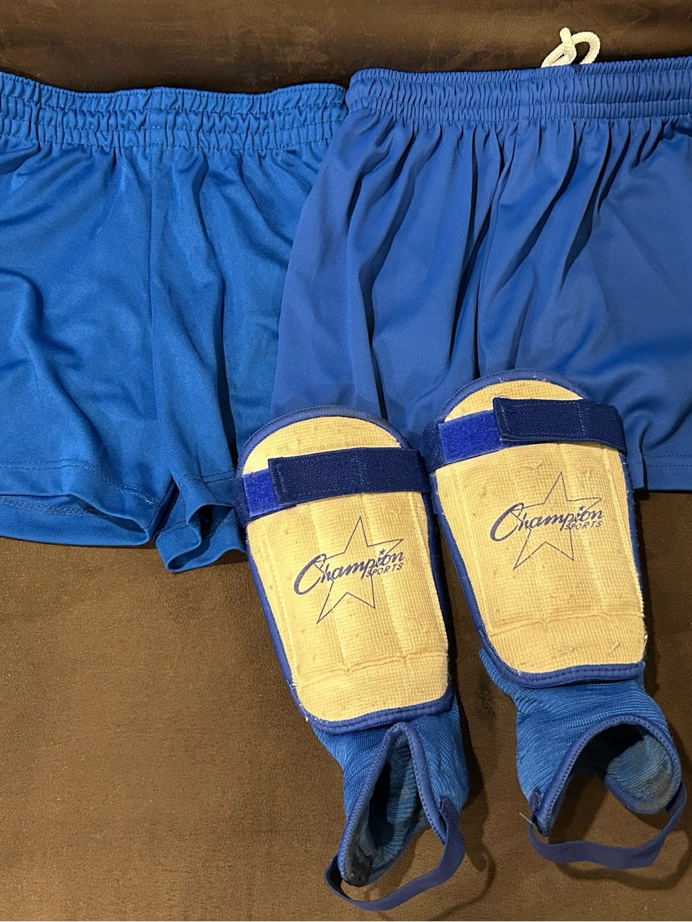 Soccer Shorts and Shin Guards Set
